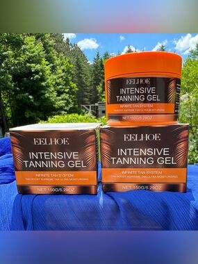 Bundle of 2 EELHOE Intensive Tanning Gel for Deep, Hydrated Tan